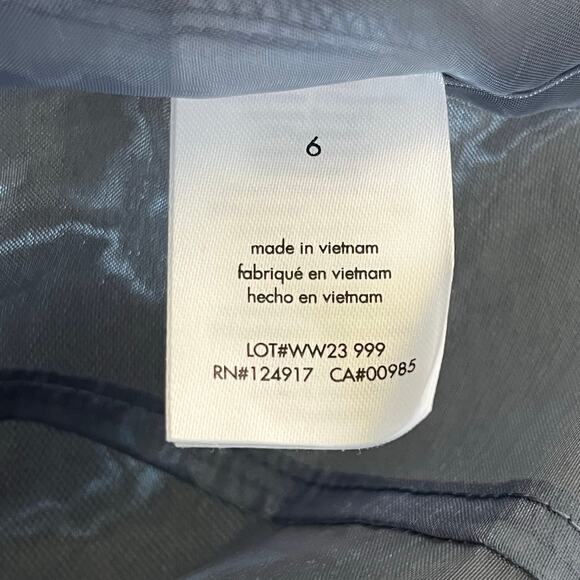 Revolve WeWoreWhat Grey Textured Knit Plunge V-Neck Sleeveless Mini Dress 6 NWT - Picture 11 of 15